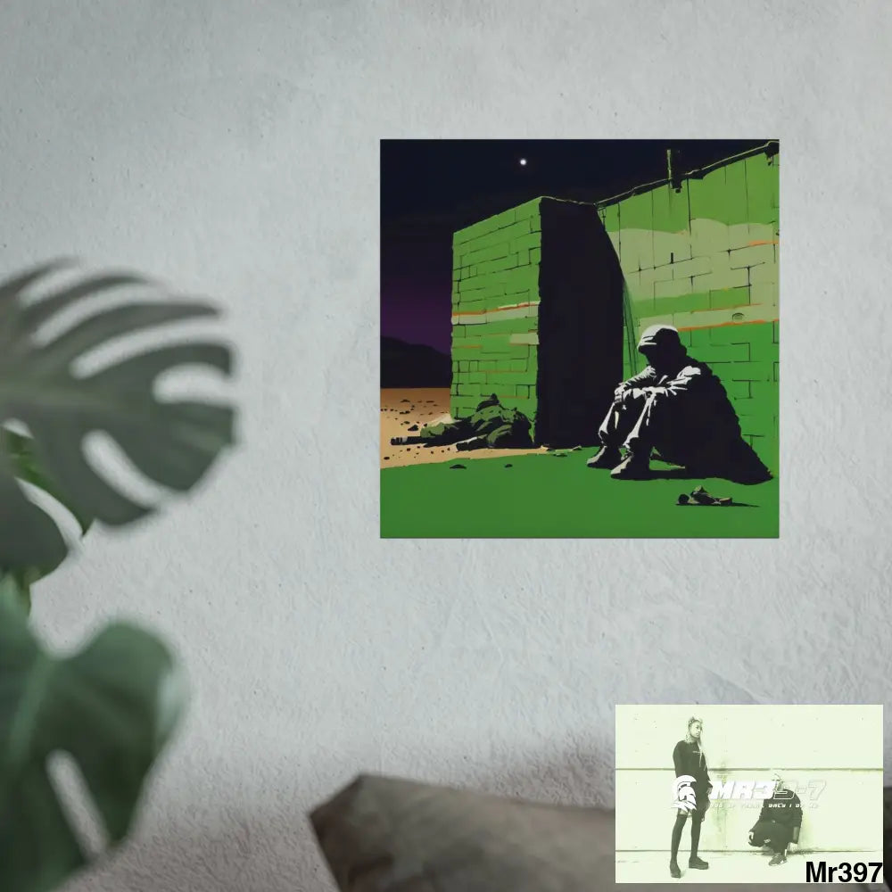 Dahab Series — The Night I Was Left Alone Fine Art Posters Poster