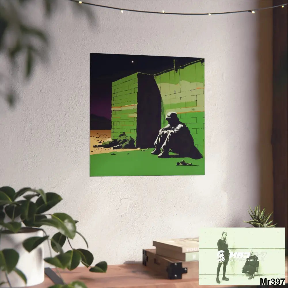 Dahab Series — The Night I Was Left Alone Fine Art Posters Poster