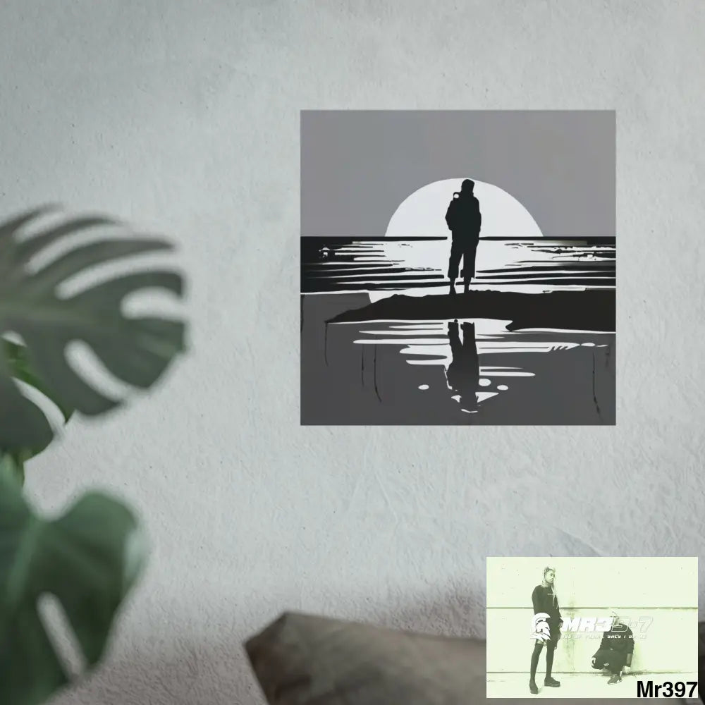 DAHAB — THE WAIT (SILVER EDITION) Evidence-Grade Limited Art Print Art Posters Poster