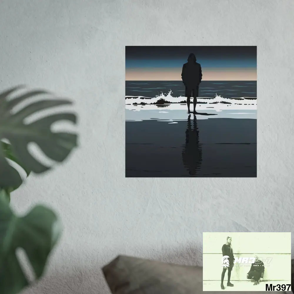 DAHAB — WAIT AT FIRST LIGHT (Silver Edition) A1 Who Dares Wins | MR39-7 Fine Art Posters Poster