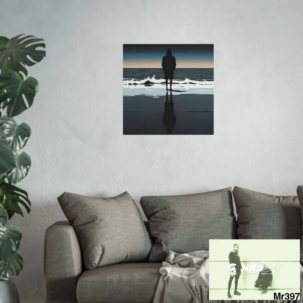 DAHAB — WAIT AT FIRST LIGHT (Silver Edition) A1 Who Dares Wins | MR39-7 Fine Art Posters Poster