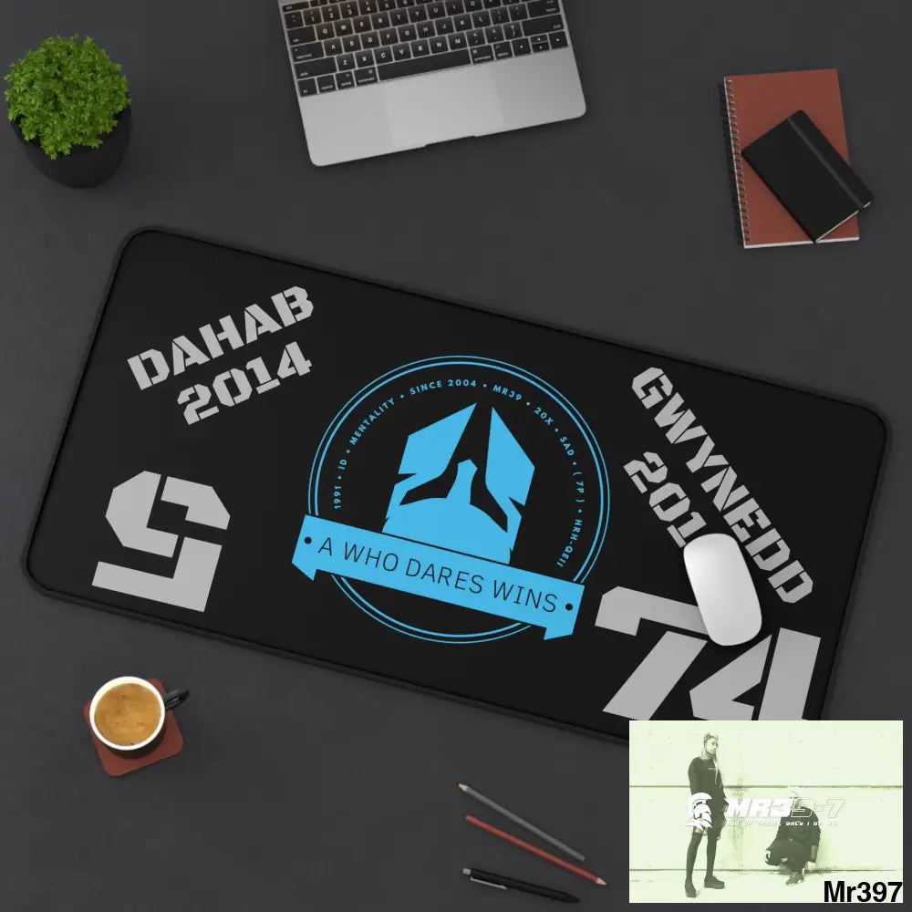 Dahab- Wales A1-Who Dares Wins ID Desk Mat Home Decor