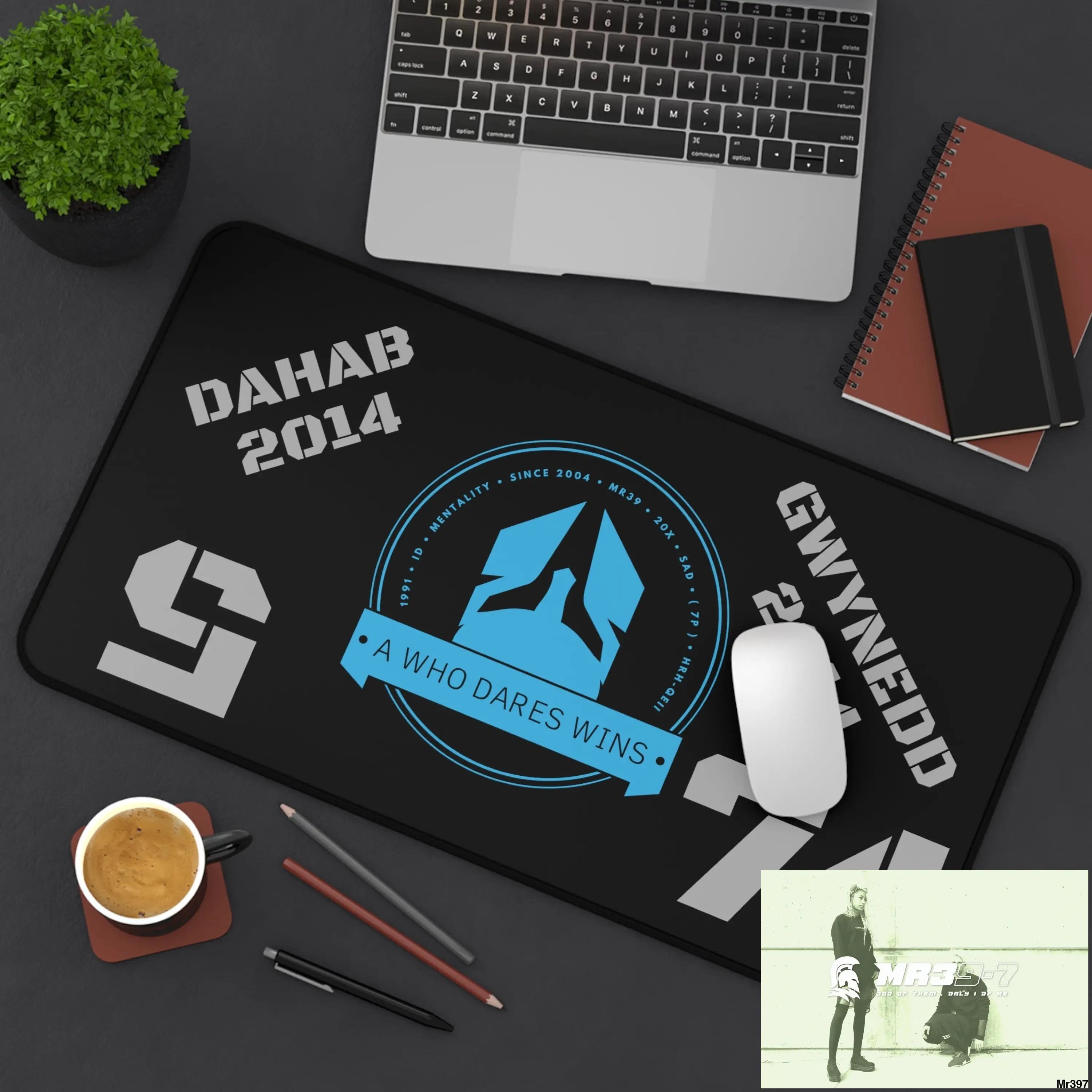 Dahab- Wales A1-Who Dares Wins ID Desk Mat Home Decor