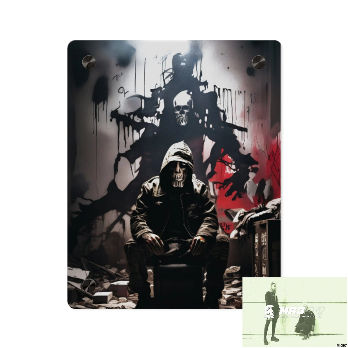 Death Flat 2628 days Covert Failures Ltd Edition no 22 Acrylic Wall Art Panels 8″ x 10″ (Vertical) / 0.25’’ Home Decor