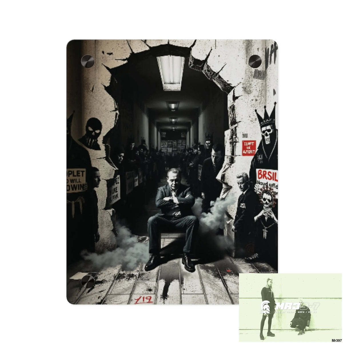 Death Flat 2628 days Covert Failures Ltd Edition no 22 Acrylic Wall Art Panels 8″ x 10″ (Vertical) / 0.25’’ Home Decor