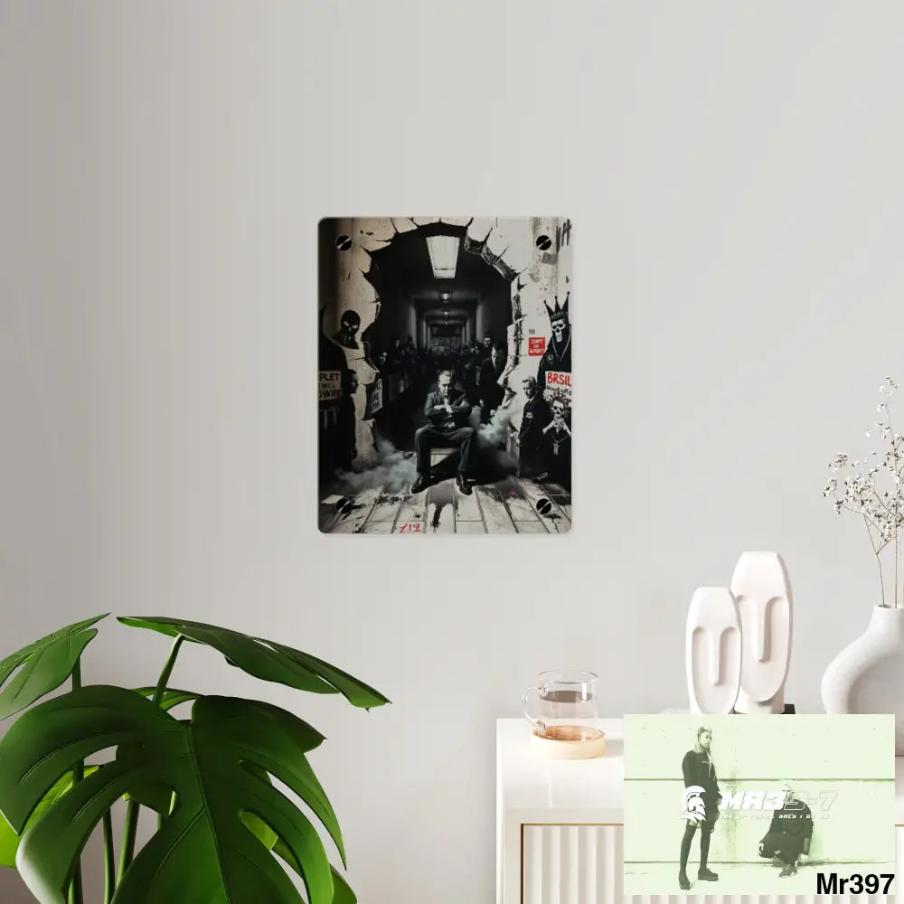 Death Flat 2628 days Covert Failures Ltd Edition no 22 Acrylic Wall Art Panels Home Decor