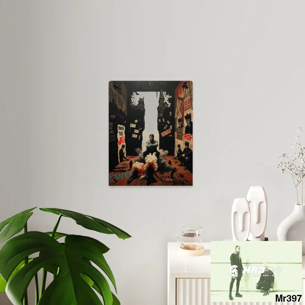 Death Flat 2628 days Covert Failures Ltd Edition no 22 Acrylic Wall Art Panels Home Decor