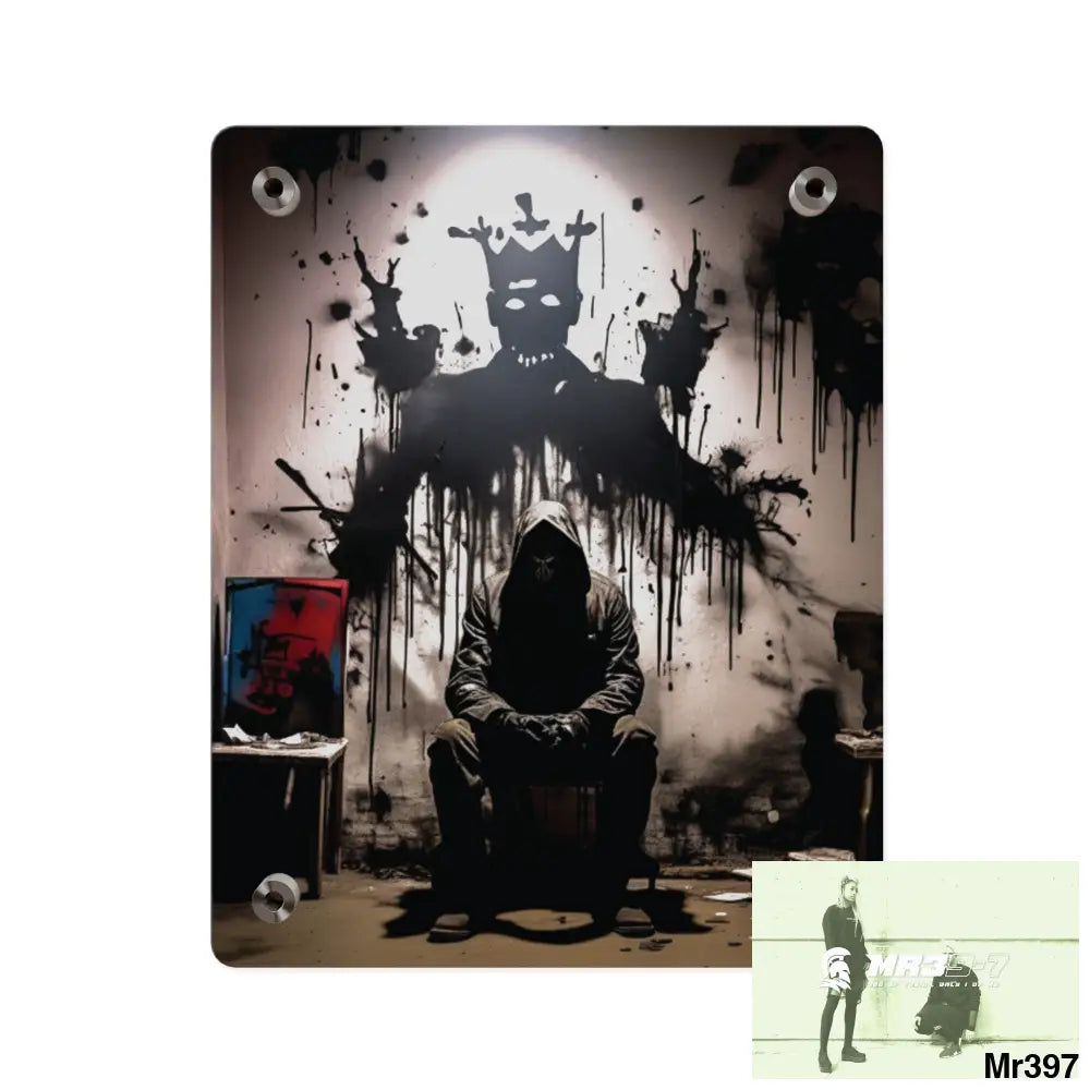 Death Flat 2628 days Covert Failures Ltd Edition no 22 Acrylic Wall Art Panels Home Decor