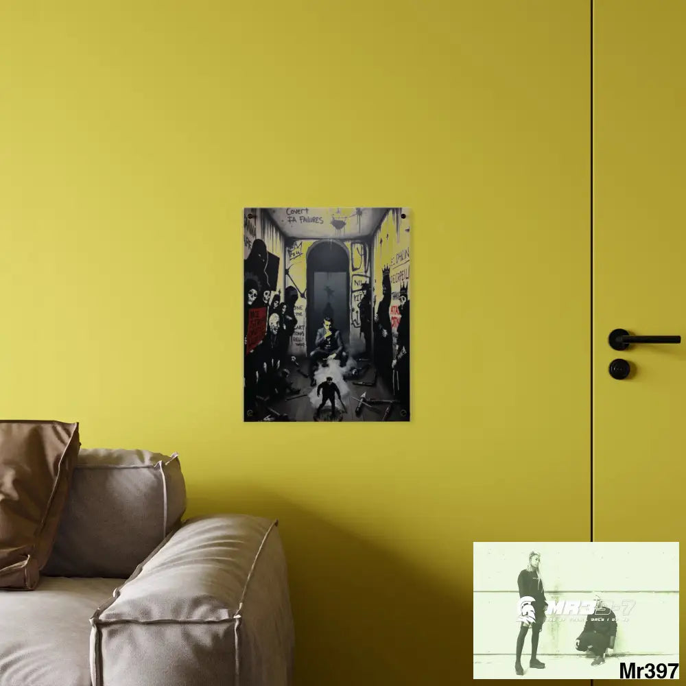 Death Flat 2628 days Covert Failures Ltd Edition no 22 Acrylic Wall Art Panels Home Decor