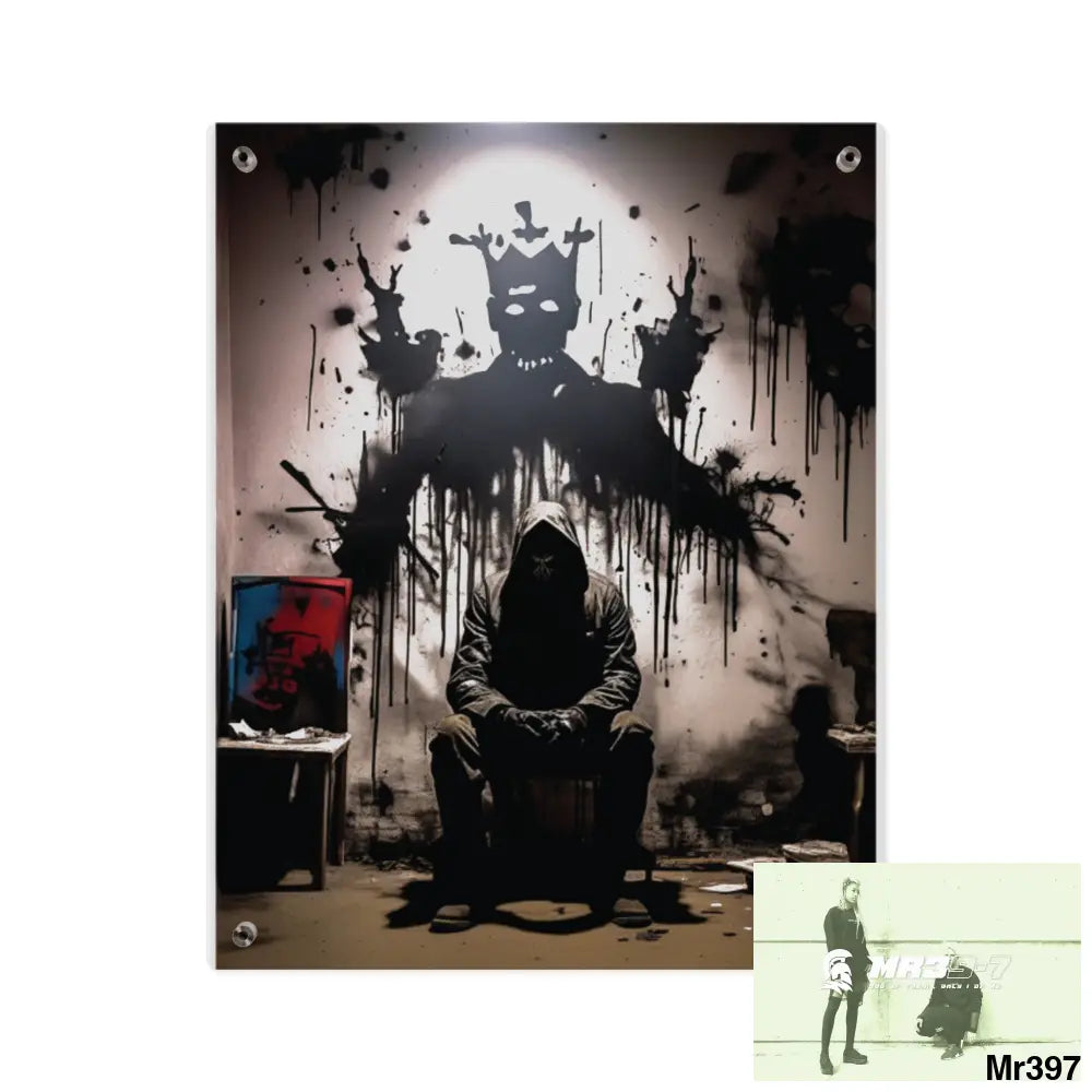 Death Flat 2628 days Covert Failures Ltd Edition no 22 Acrylic Wall Art Panels Home Decor