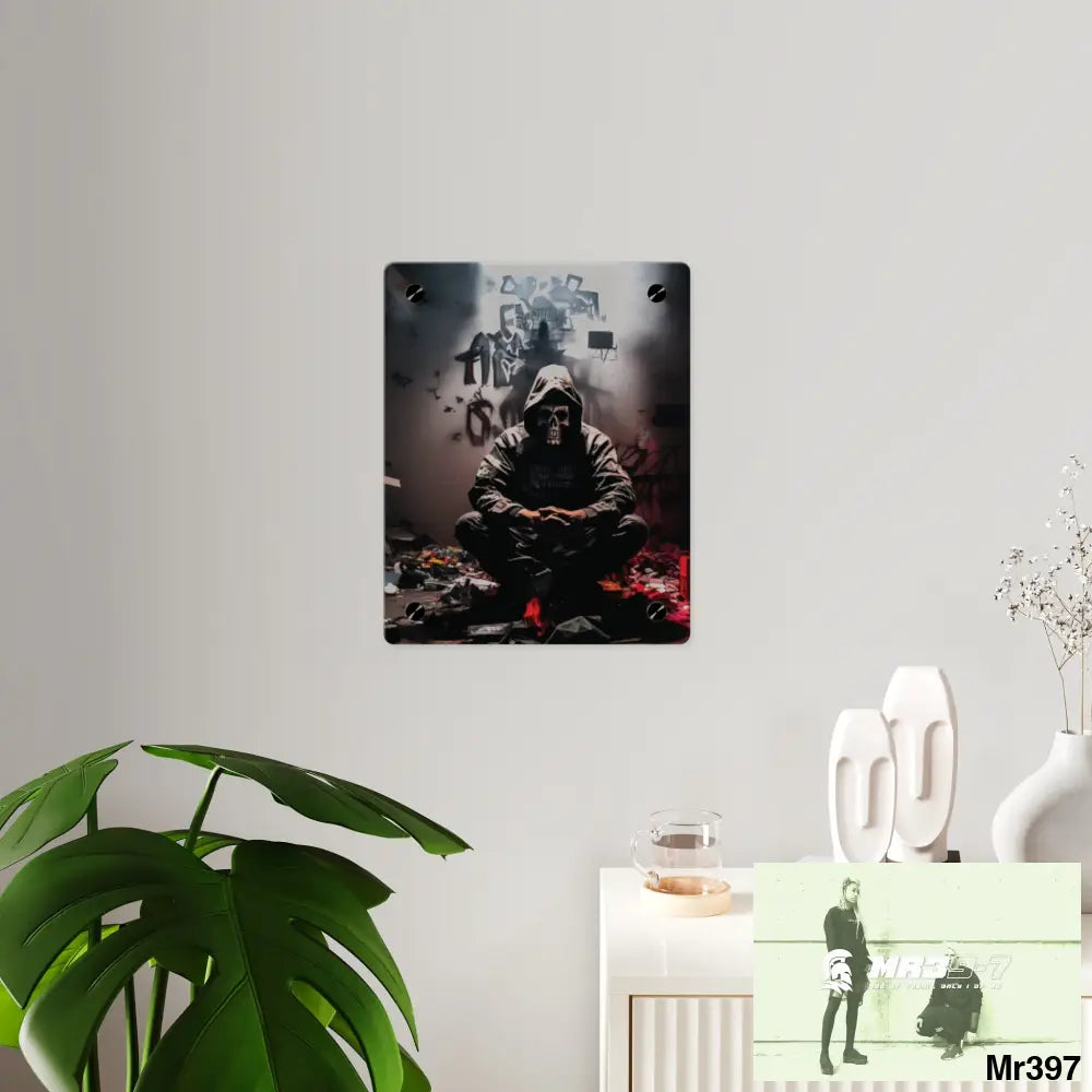 Death Flat 2628 days Covert Failures Ltd Edition no 22 Acrylic Wall Art Panels Home Decor