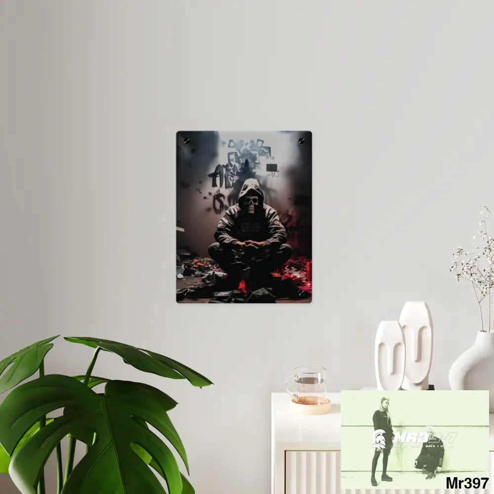 Death Flat 2628 days Covert Failures Ltd Edition no 22 Acrylic Wall Art Panels Home Decor