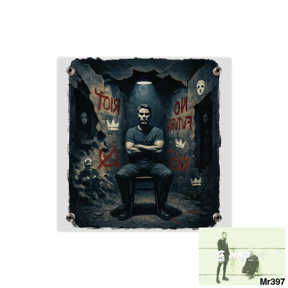 Death Flat 2628 days Covert Failures Ltd Edition no A1 Acrylic Wall Art Panels Home Decor