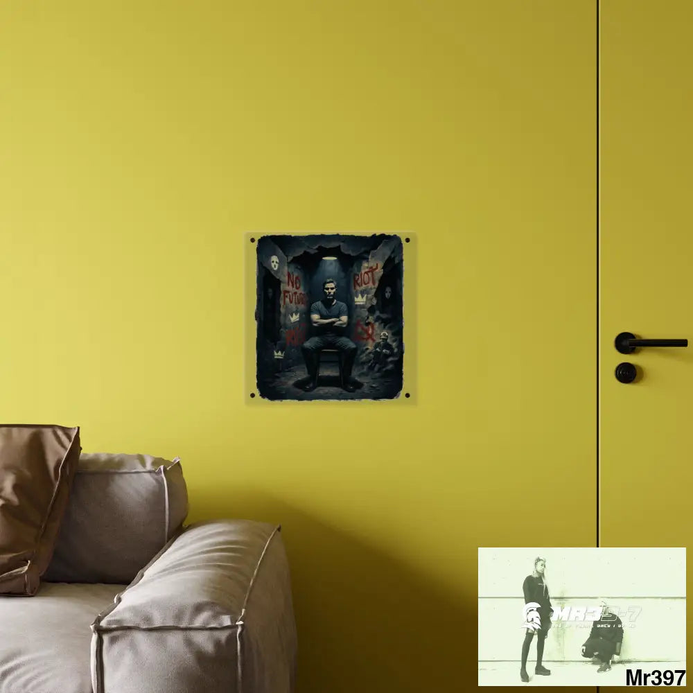 Death Flat 2628 days Covert Failures Ltd Edition no A1 Acrylic Wall Art Panels Home Decor