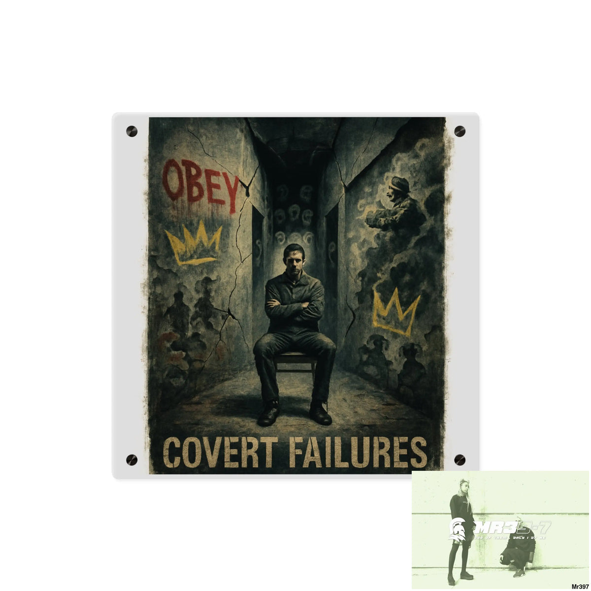 Death Flat 2628 days Covert Failures Ltd Edition no B2 Acrylic Wall Art Panels 16″ x 16″ / 0.25’’ Home Decor