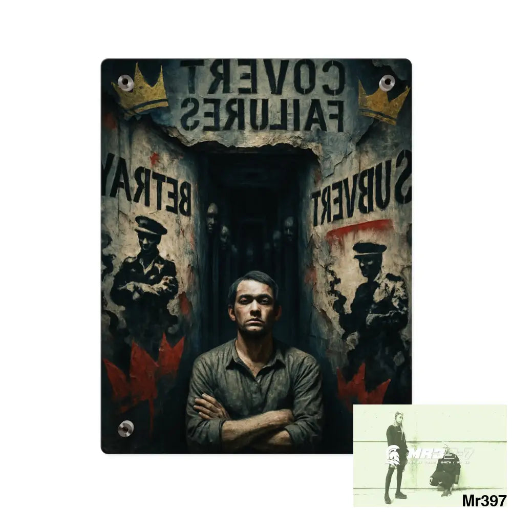 Death Flat 2628 days Covert Failures Ltd Edition no D4 Acrylic Wall Art Panels Home Decor