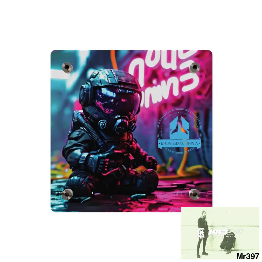 Defiance Weapons of choice no 5 2628 days Death Flat Covert Failures Ltd Edition no 22 Acrylic Wall Art Panels Home