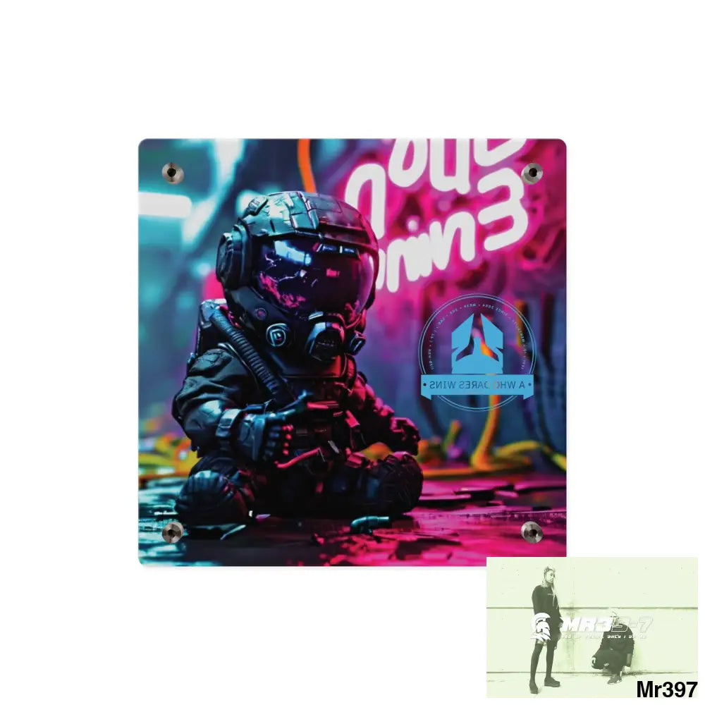 Defiance Weapons of choice no 5 2628 days Death Flat Covert Failures Ltd Edition no 22 Acrylic Wall Art Panels Home