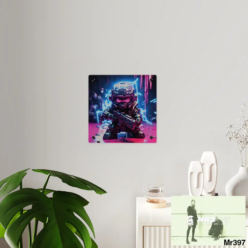 Defiance Weapons of choice no 7 2628 days Death Flat Covert Failures Ltd Edition no 22 Acrylic Wall Art Panels Home