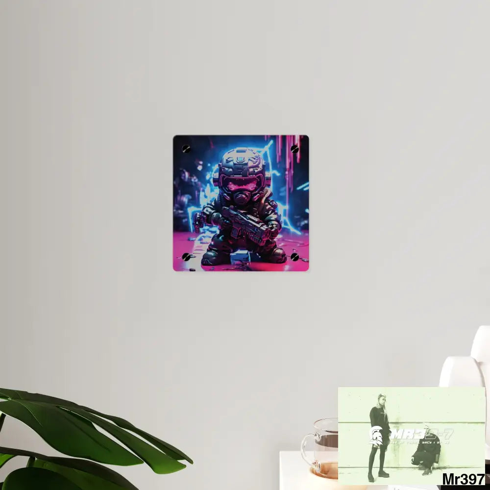 Defiance Weapons of choice no 7 2628 days Death Flat Covert Failures Ltd Edition no 22 Acrylic Wall Art Panels Home