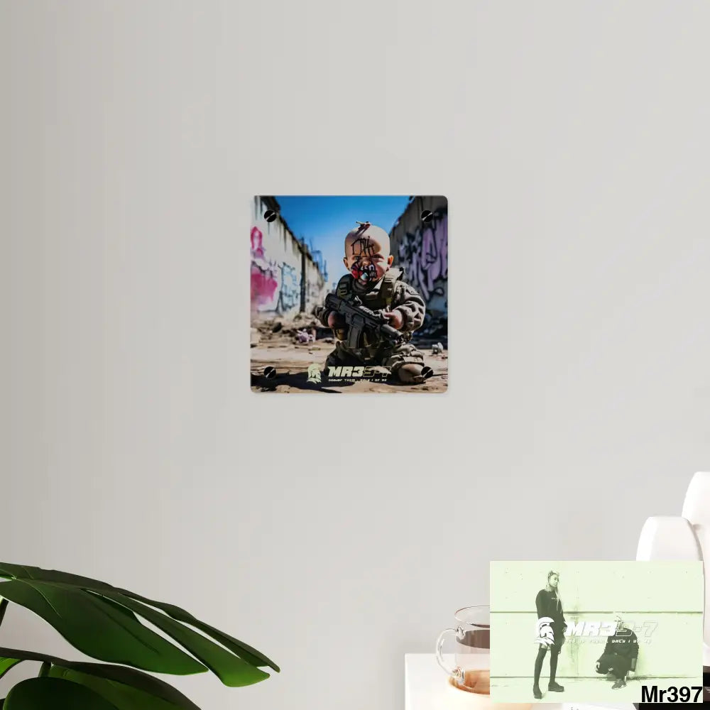 Defiance Weapons of choice no1 2628 days Death Flat Covert Failures Ltd Edition no 22 Acrylic Wall Art Panels Home Decor