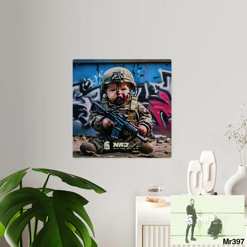 Defiance Weapons of choice no2 2628 days Death Flat Covert Failures Ltd Edition no 22 Acrylic Wall Art Panels Home Decor