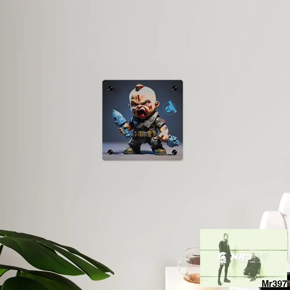 Defiance Weapons of choice no4 2628 days Death Flat Covert Failures Ltd Edition no 22 Acrylic Wall Art Panels Home Decor