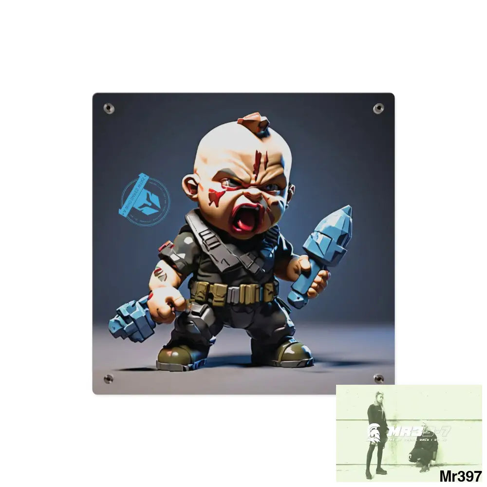 Defiance Weapons of choice no4 2628 days Death Flat Covert Failures Ltd Edition no 22 Acrylic Wall Art Panels Home Decor