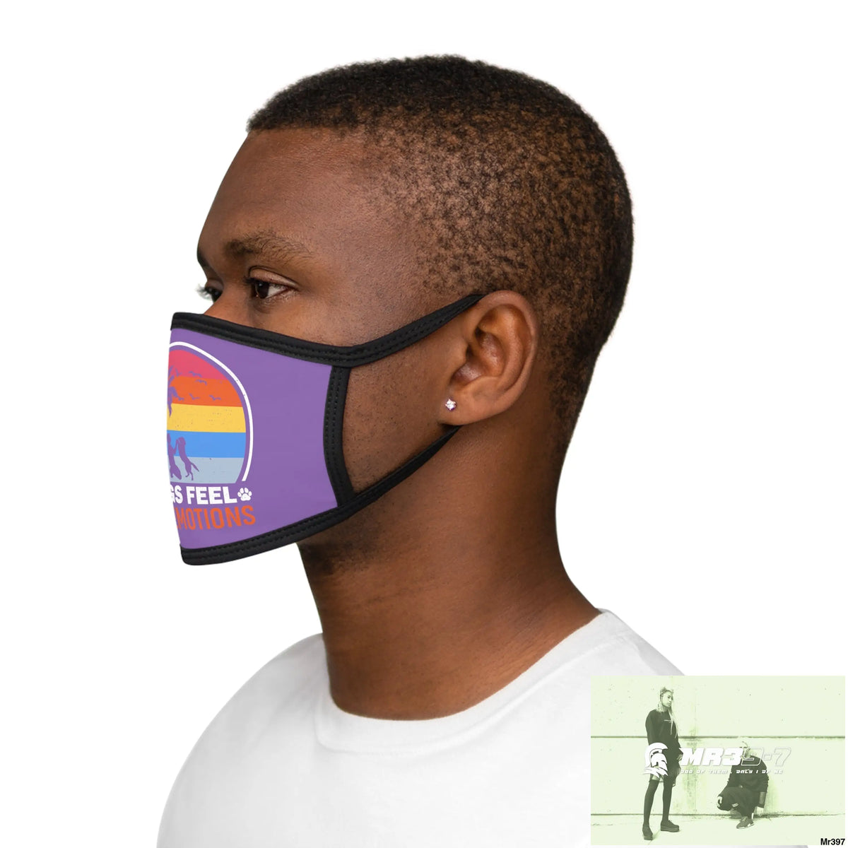 Dogs feel our emotions Mixed-Fabric Face Mask One size Accessories