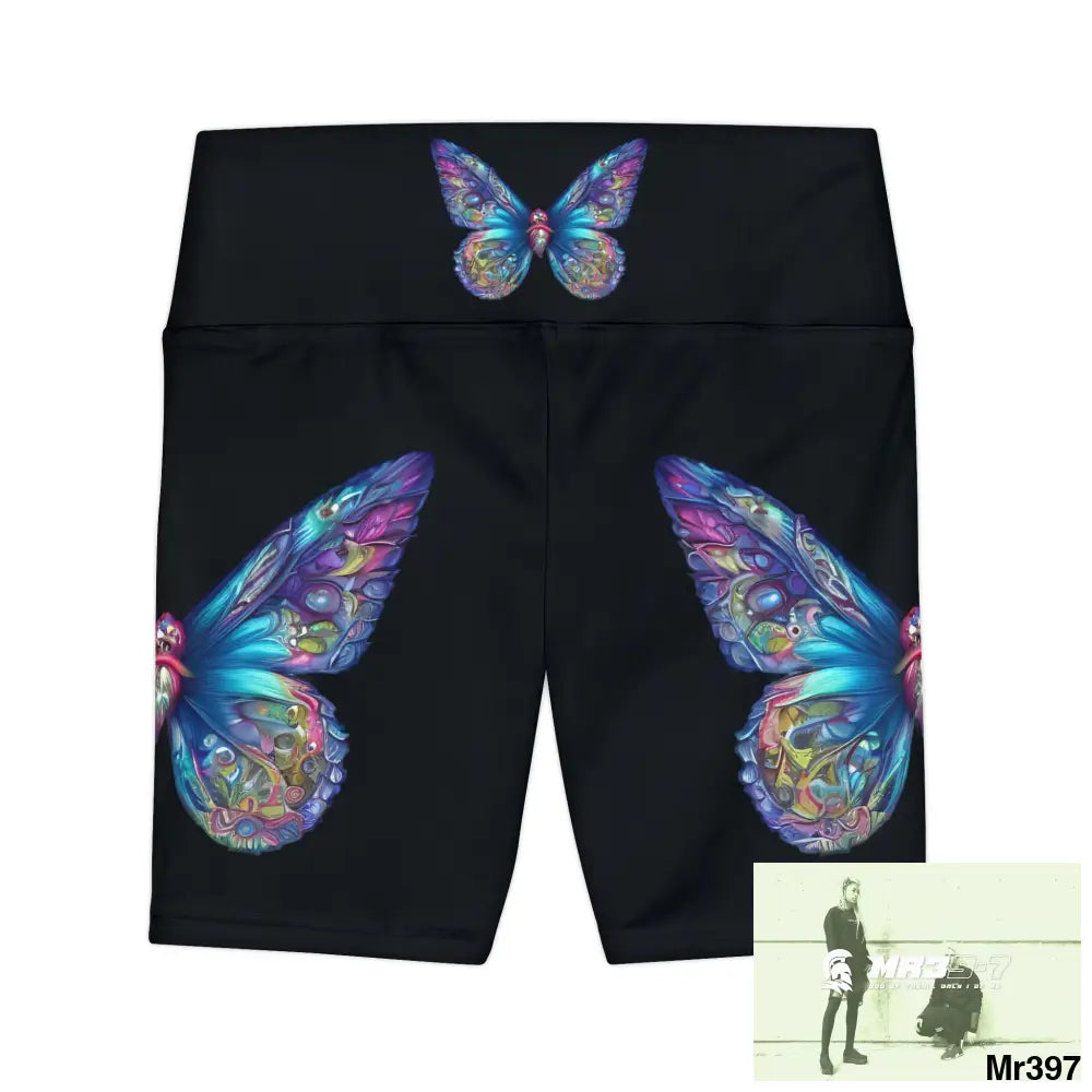 Dua’s Butterflies Workout Shorts (AOP) XS All Over Prints