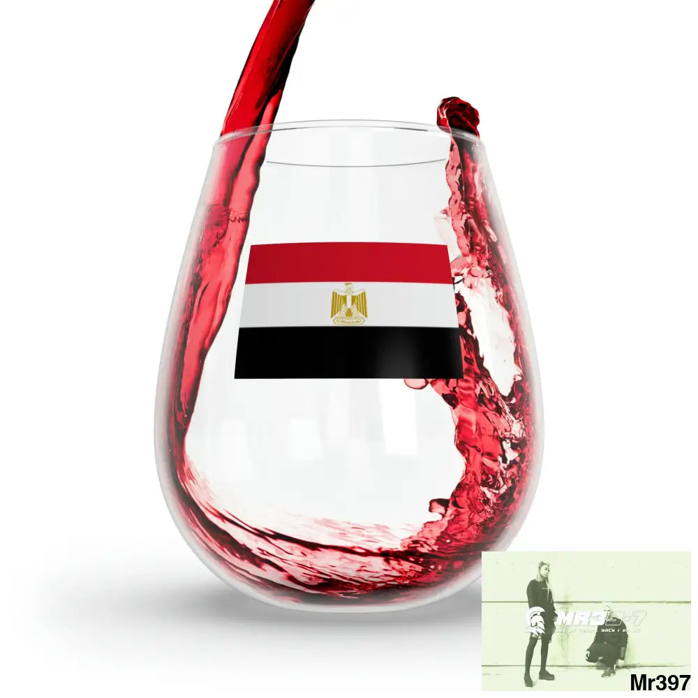 Egypt Stemless Wine Glass 11.75oz 11.75oz Mug