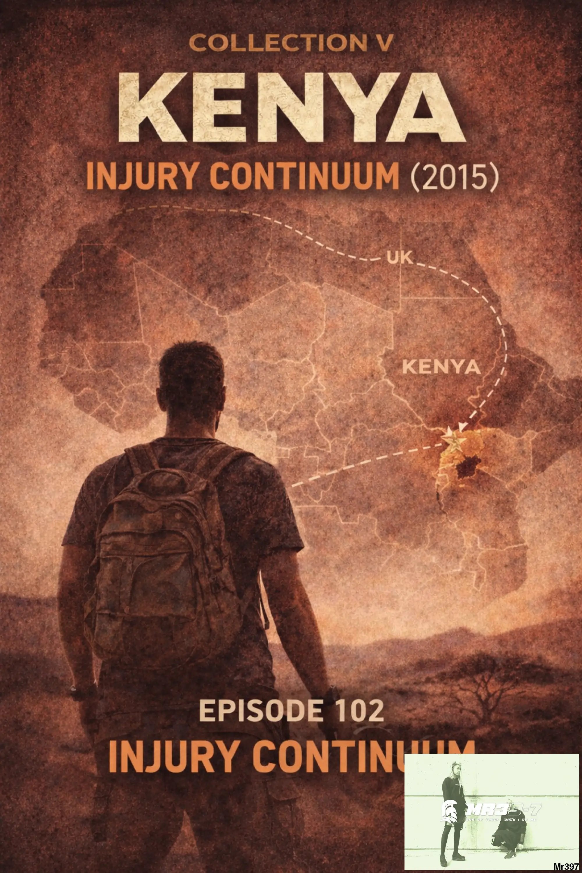 EPISODE 102, INJURY CONTINUUM Collection V, Kenya: Jungle Vector (2015) Position: Post–Fall Response Timeframe: