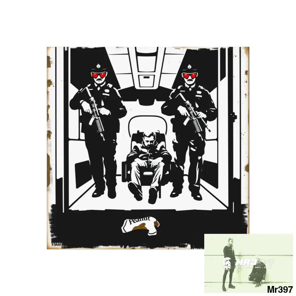 Escape from Hergest Heathrow Interception 26th December no6 Fine Art Posters 16″ x 16″ / Matte Poster