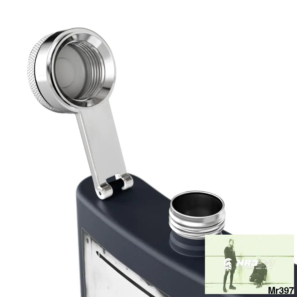 Escape From Hergest Heathrow interception no 1 Stylish Stainless Steel Flask for Tea/ Coffee Lovers - 6oz Personalized