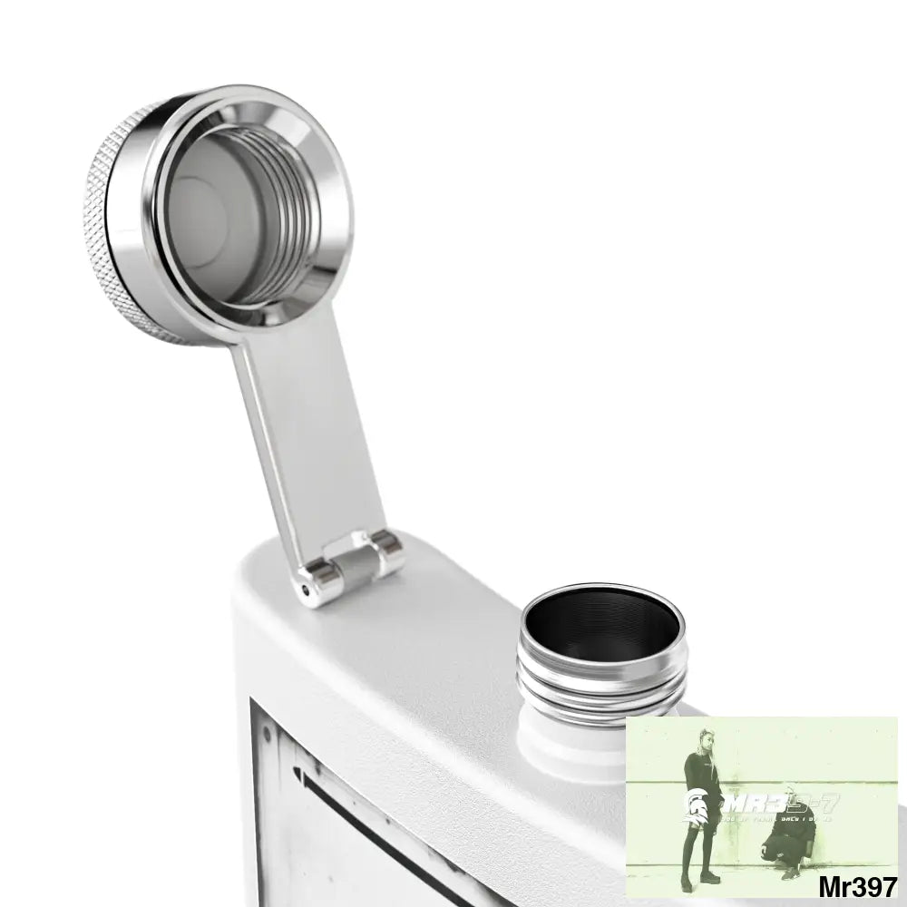 Escape From Hergest Heathrow interception no 1 Stylish Stainless Steel Flask for Tea/ Coffee Lovers - 6oz Personalized