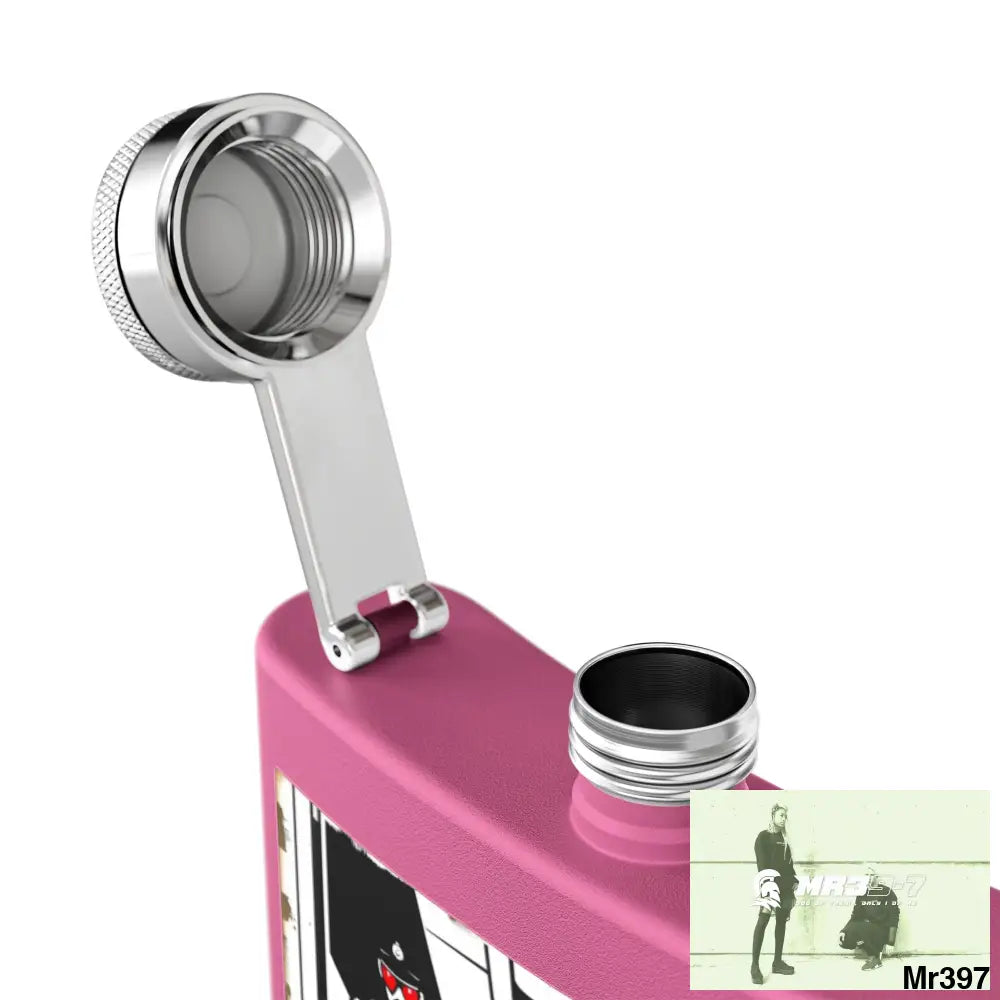 Escape From Hergest Heathrow interception no 4 Stylish Stainless Steel Flask for Tea/ Coffee Lovers - 6oz Personalized