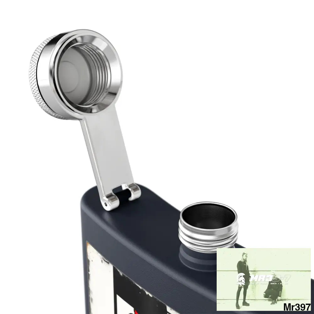 Escape From Hergest Heathrowi interception no 1 Stylish Stainless Steel Flask for Tea/ Coffee Lovers - 6oz Personalized