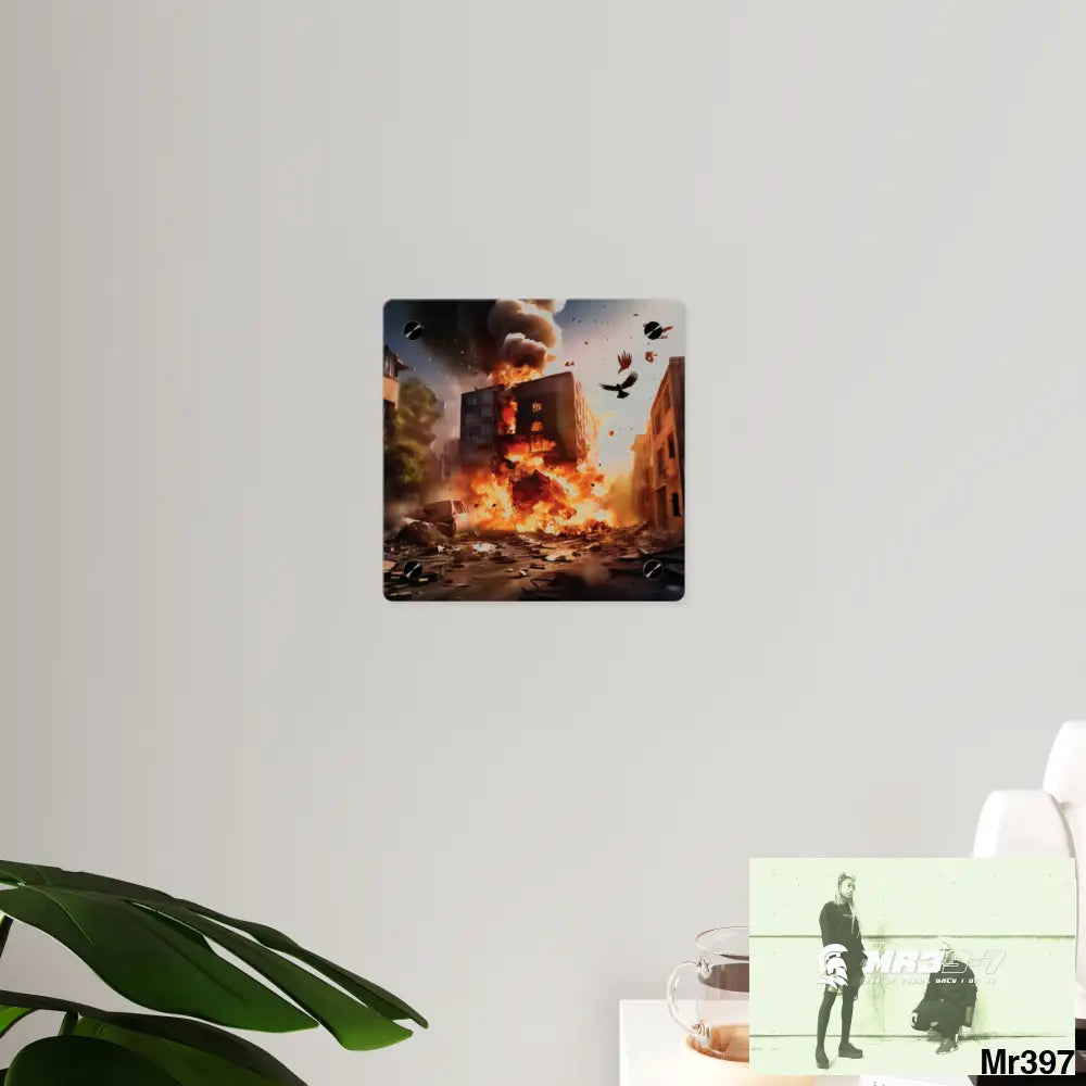 Escape from the block no 10 2628 days Death Flat Covert Failures Ltd Edition no 22 Acrylic Wall Art Panels Home Decor