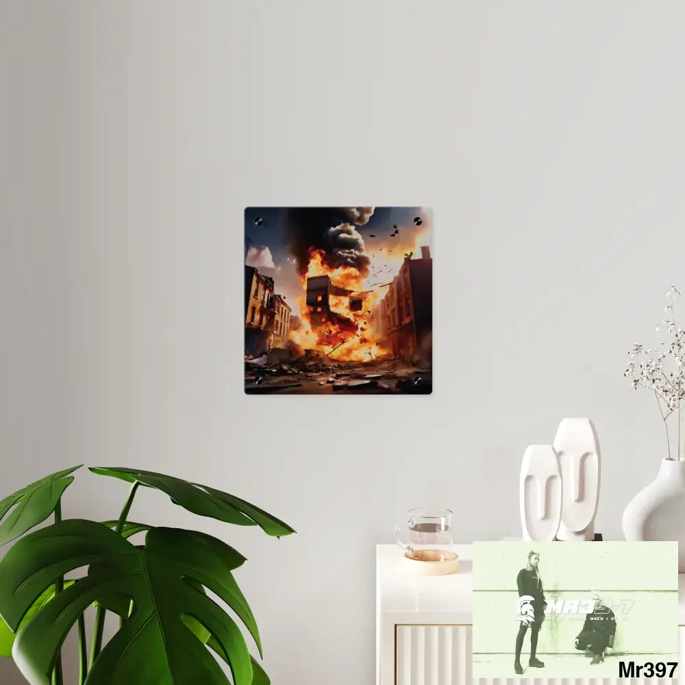 Escape from the block no 11 2628 days Death Flat Covert Failures Ltd Edition no 22 Acrylic Wall Art Panels Home Decor