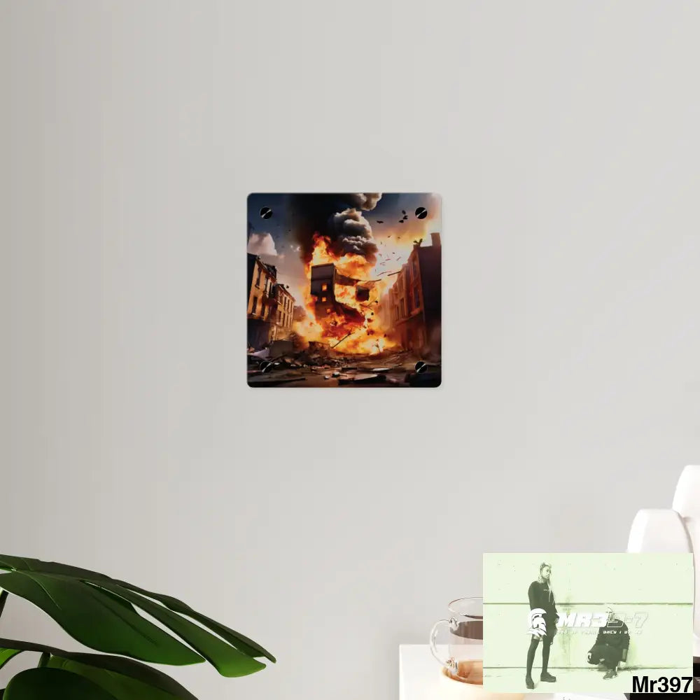 Escape from the block no 11 2628 days Death Flat Covert Failures Ltd Edition no 22 Acrylic Wall Art Panels Home Decor