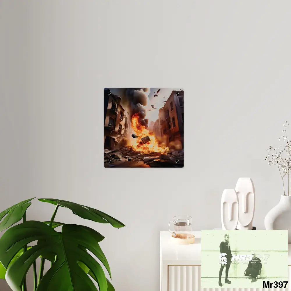 Escape from the block no 12 2628 days Death Flat Covert Failures Ltd Edition no 22 Acrylic Wall Art Panels Home Decor