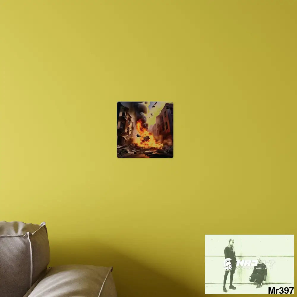 Escape from the block no 12 2628 days Death Flat Covert Failures Ltd Edition no 22 Acrylic Wall Art Panels Home Decor