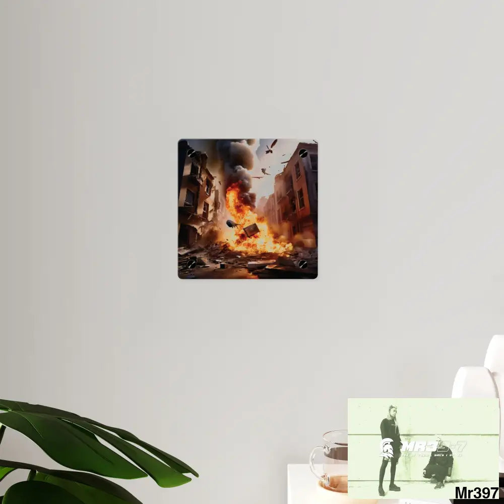 Escape from the block no 12 2628 days Death Flat Covert Failures Ltd Edition no 22 Acrylic Wall Art Panels Home Decor