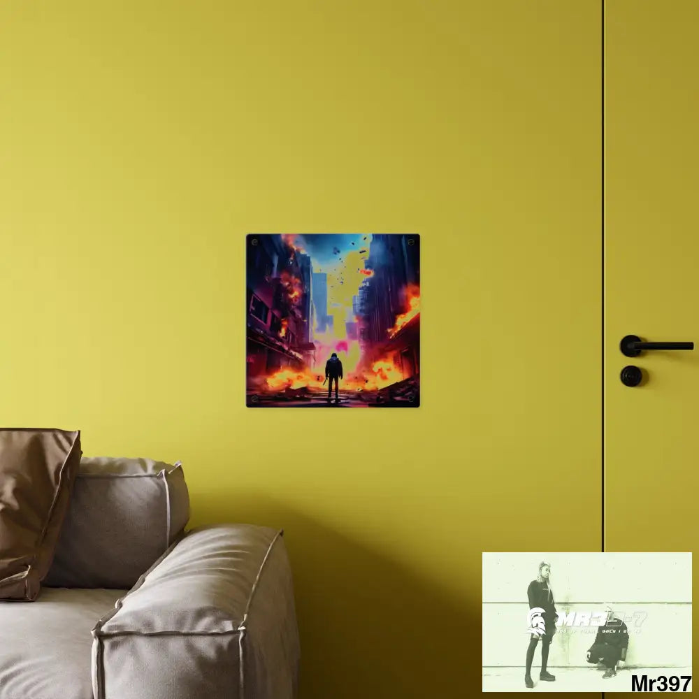 Escape from the block no 14 2628 days Death Flat Covert Failures Ltd Edition no 22 Acrylic Wall Art Panels Home Decor