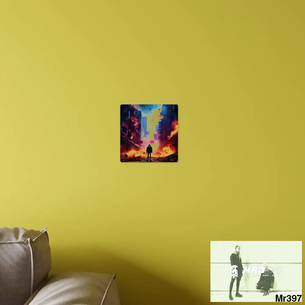 Escape from the block no 14 2628 days Death Flat Covert Failures Ltd Edition no 22 Acrylic Wall Art Panels Home Decor