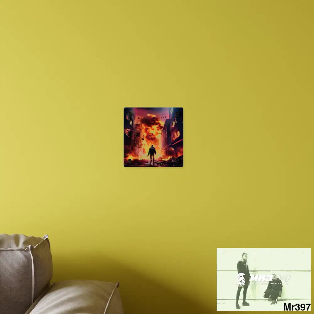 Escape from the block no 16 2628 days Death Flat Covert Failures Ltd Edition no 22 Acrylic Wall Art Panels Home Decor