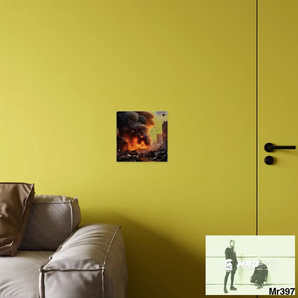 Escape from the block no 5 2628 days Death Flat Covert Failures Ltd Edition no 22 Acrylic Wall Art Panels Home Decor