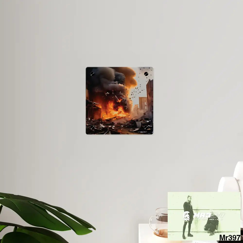 Escape from the block no 5 2628 days Death Flat Covert Failures Ltd Edition no 22 Acrylic Wall Art Panels Home Decor