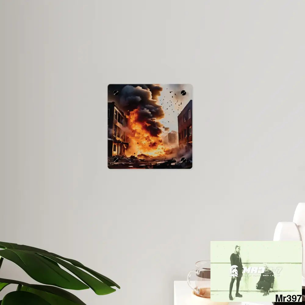 Escape from the block no 6 2628 days Death Flat Covert Failures Ltd Edition no 22 Acrylic Wall Art Panels Home Decor