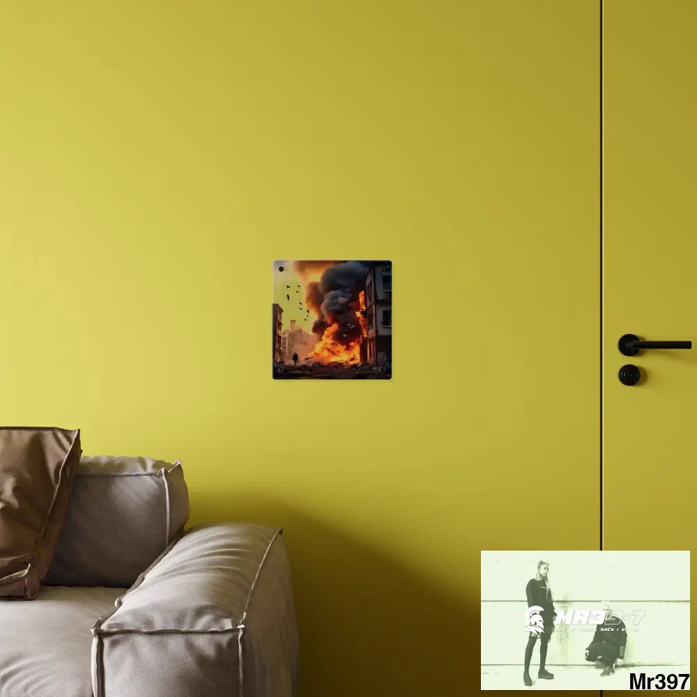 Escape from the block no 7 2628 days Death Flat Covert Failures Ltd Edition no 22 Acrylic Wall Art Panels Home Decor